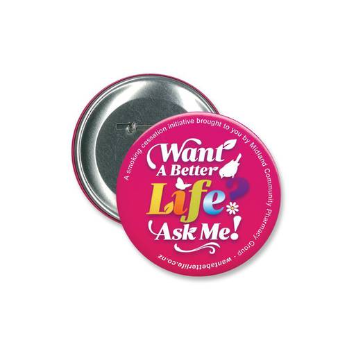 Round  Button Badge - 90mm