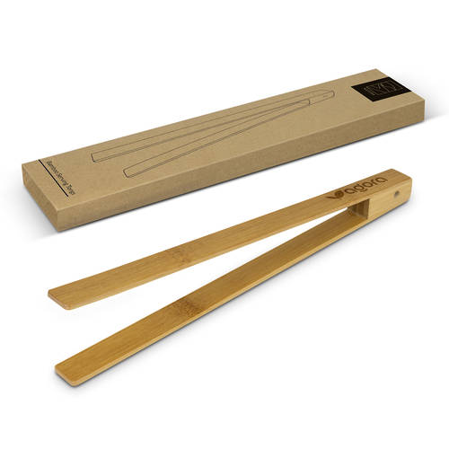 NATURA Bamboo Serving Tongs