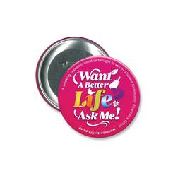 Round  Button Badge - 90mm