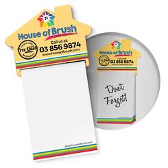 Magnetic House Memo Pad