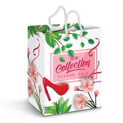 Extra Large Laminated Paper Carry Bag - Full Colour