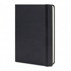 Moleskine® Leather Hard Cover Notebook - Large