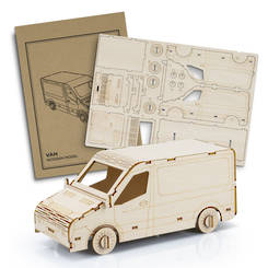 BRANDCRAFT Van Wooden Model