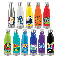 Mirage Steel Bottles with screw on lid