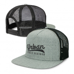 Embroidered Trucker Cap with Mesh Back